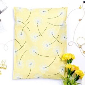 🌼20 Fall Dandelion Large Poly Mailers - 10 x 13 inch